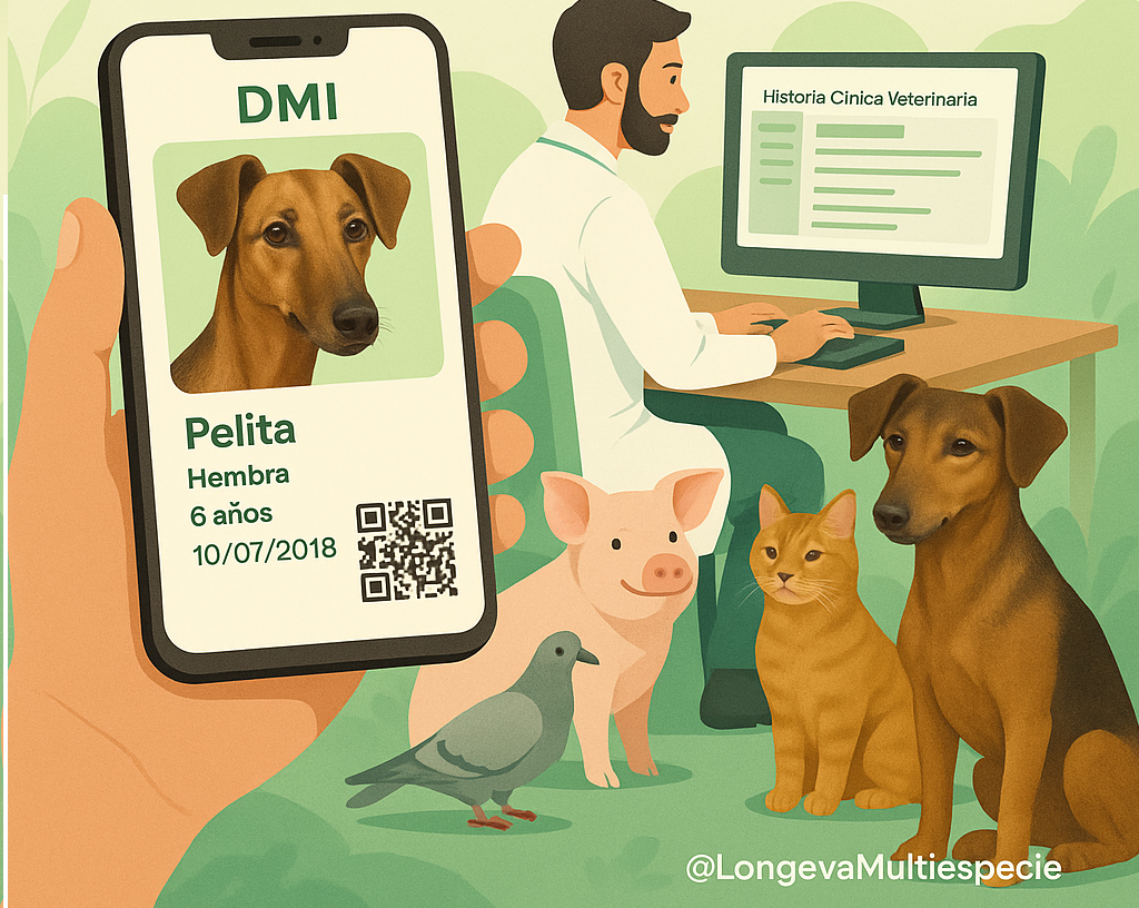 DMI y Historia Clínica Veterinaria - Pelita en app móvil